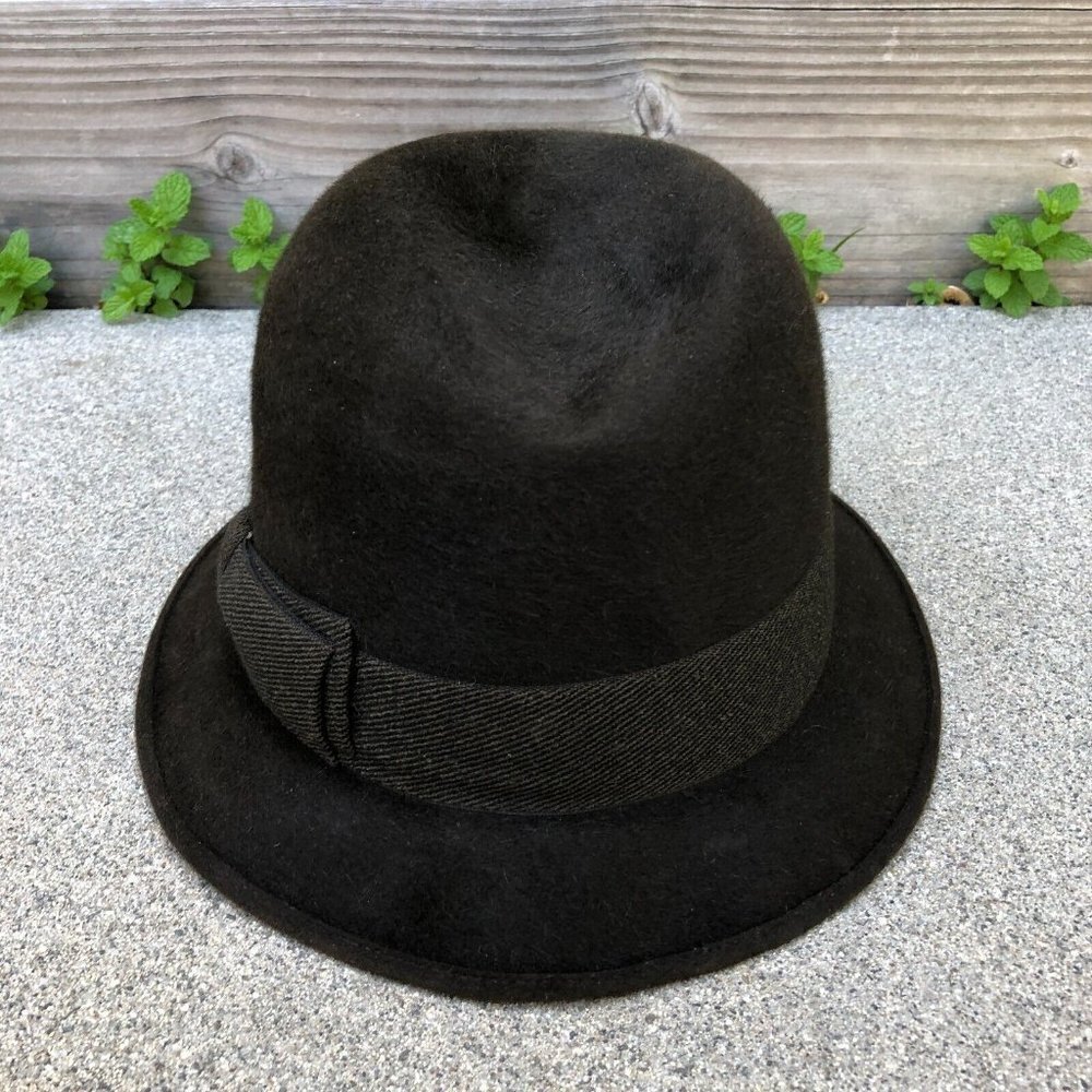 VTG 50s 60s STETSON Royal DeLuxe Fedora Hat Men's Shryock's Menswear Cap…​​